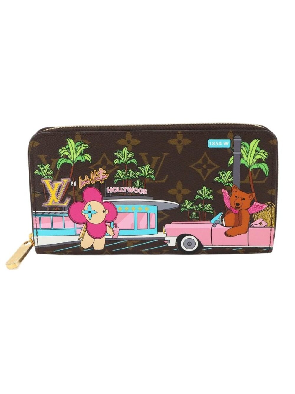 Louis Vuitton Monogram Vivienne Zippy Wallet
